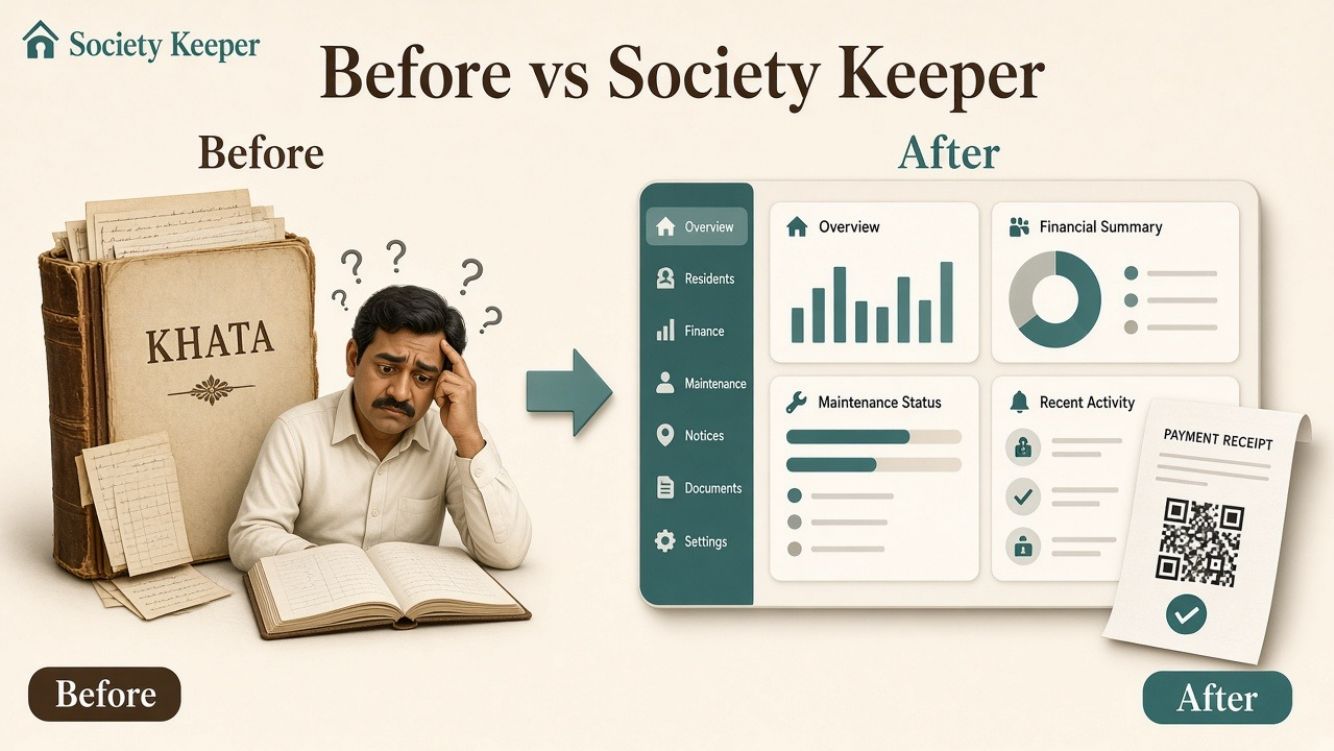 Before vs Society Keeper