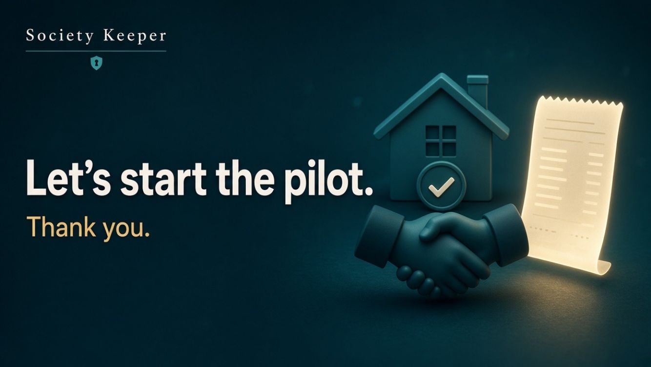 Let's start the pilot